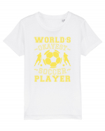 World's Okayest Soccer player  Tricou mânecă scurtă  Copii Mini Creator