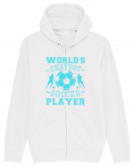 World's Okayest Soccer player  Hanorac cu fermoar Unisex Connector