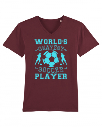 World's Okayest Soccer player  Burgundy