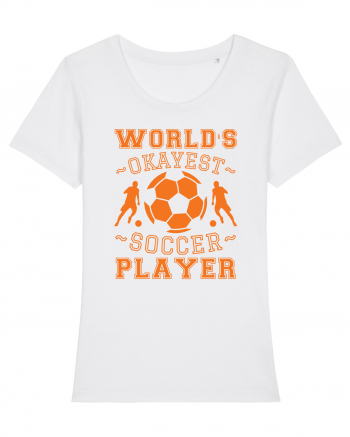 World's Okayest Soccer player  White