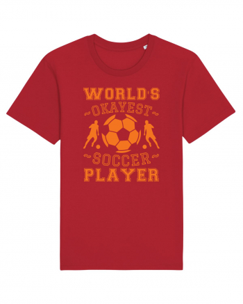 World's Okayest Soccer player  Red