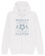 World's Okayest Soccer player  Hanorac cu fermoar Unisex Connector