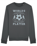 World's Okayest Soccer player  Bluză mânecă lungă Unisex Rise