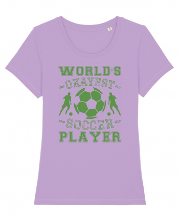 World's Okayest Soccer player  Lavender Dawn