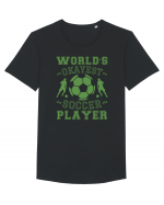 World's Okayest Soccer player  Tricou mânecă scurtă guler larg Bărbat Skater