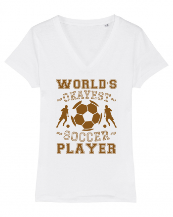 World's Okayest Soccer player  White