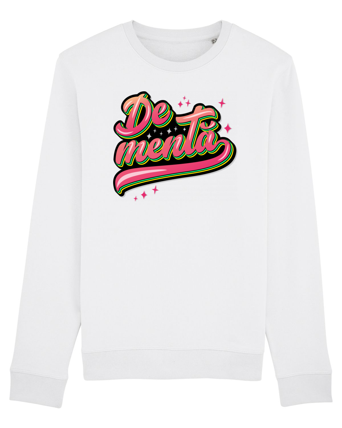 Bluză mânecă lungă Unisex Rise White