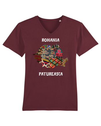 România Păturească Burgundy