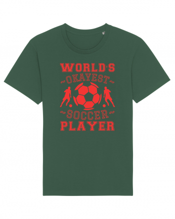 World's Okayest Soccer player  Bottle Green