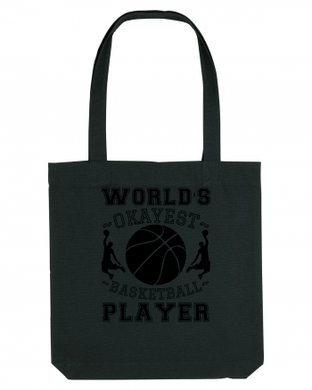 World'S Okayest Basketball Player Black