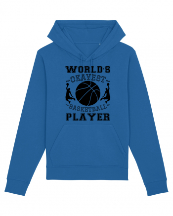 World'S Okayest Basketball Player Royal Blue