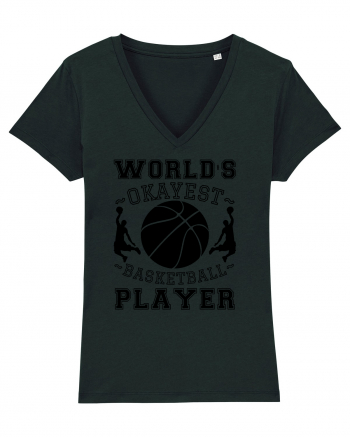 World'S Okayest Basketball Player Black