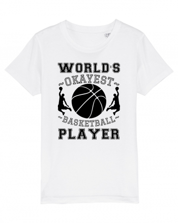 World'S Okayest Basketball Player White