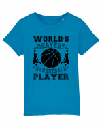 World'S Okayest Basketball Player Tricou mânecă scurtă  Copii Mini Creator