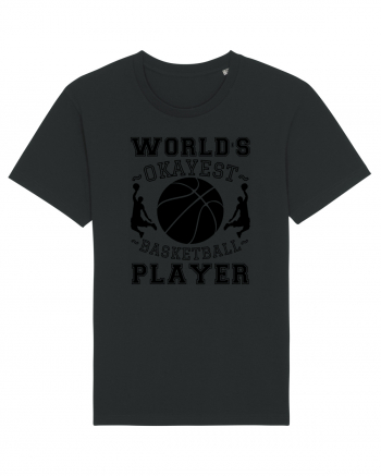 World'S Okayest Basketball Player Black