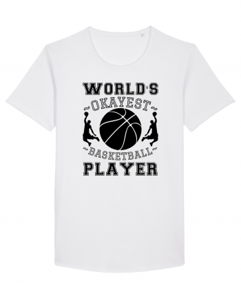 World'S Okayest Basketball Player White