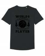 World'S Okayest Basketball Player Tricou mânecă scurtă guler larg Bărbat Skater