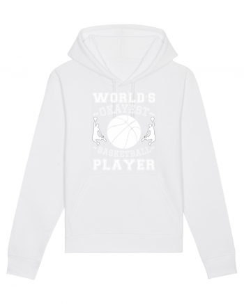World'S Okayest Basketball Player White