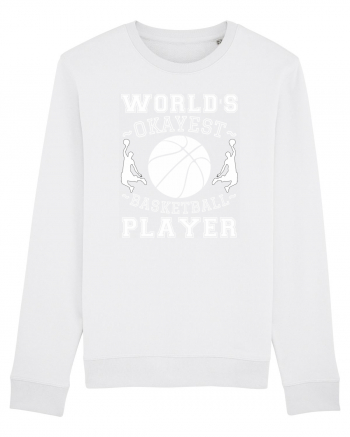 World'S Okayest Basketball Player White