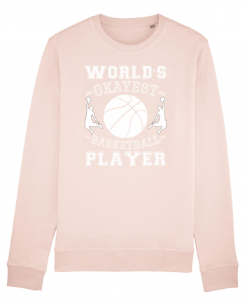 World'S Okayest Basketball Player Candy Pink
