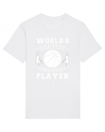 World'S Okayest Basketball Player White