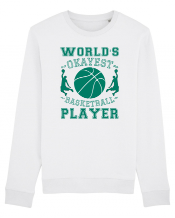 World'S Okayest Basketball Player White