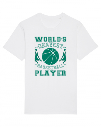 World'S Okayest Basketball Player White