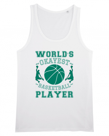 World'S Okayest Basketball Player White