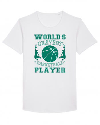 World'S Okayest Basketball Player White