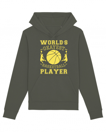 World'S Okayest Basketball Player Khaki