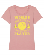 World'S Okayest Basketball Player Tricou mânecă scurtă guler larg fitted Damă Expresser