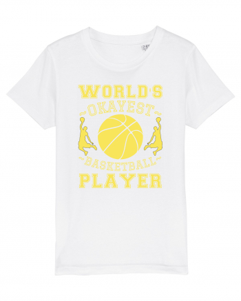 World'S Okayest Basketball Player White