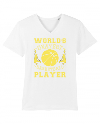 World'S Okayest Basketball Player White