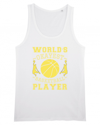 World'S Okayest Basketball Player White