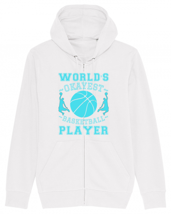 World'S Okayest Basketball Player White