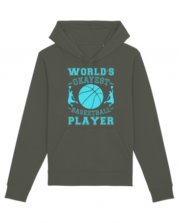 World'S Okayest Basketball Player Khaki