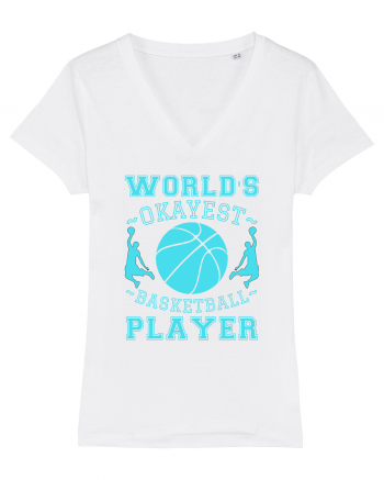 World'S Okayest Basketball Player White