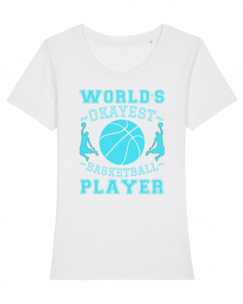 World'S Okayest Basketball Player White