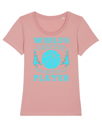 World'S Okayest Basketball Player Canyon Pink