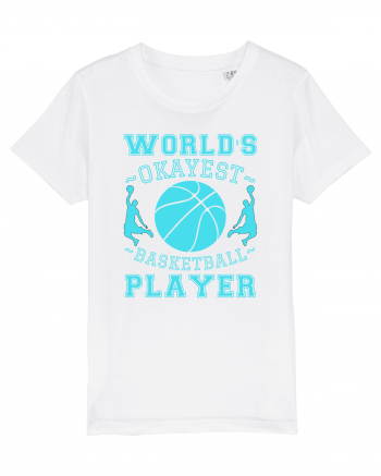 World'S Okayest Basketball Player White