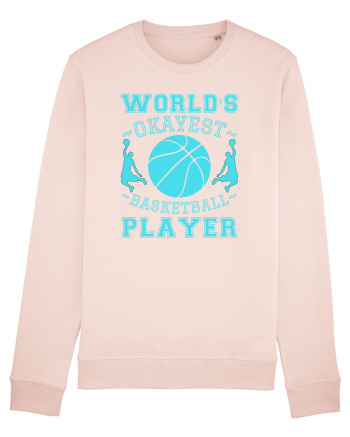 World'S Okayest Basketball Player Candy Pink