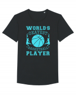 World'S Okayest Basketball Player Tricou mânecă scurtă guler larg Bărbat Skater