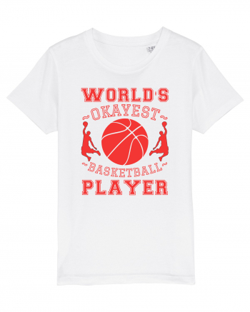 World'S Okayest Basketball Player White