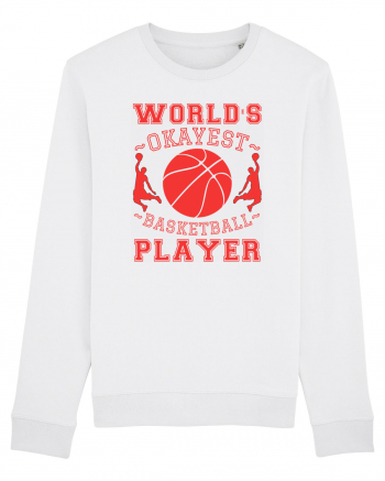 World'S Okayest Basketball Player White