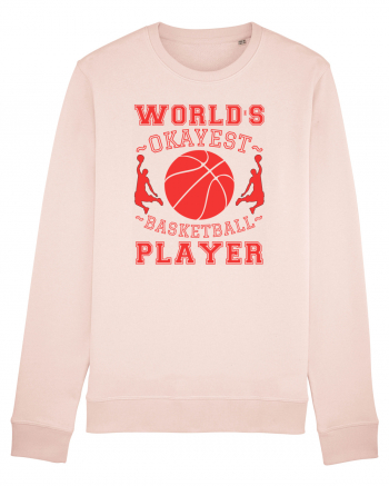 World'S Okayest Basketball Player Candy Pink