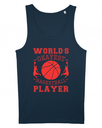 World'S Okayest Basketball Player Navy