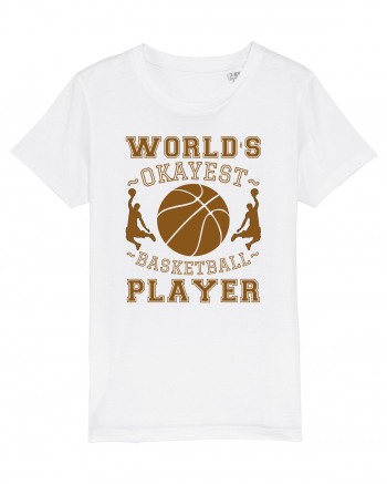 World'S Okayest Basketball Player White