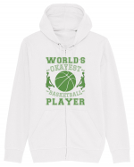 World'S Okayest Basketball Player Hanorac cu fermoar Unisex Connector