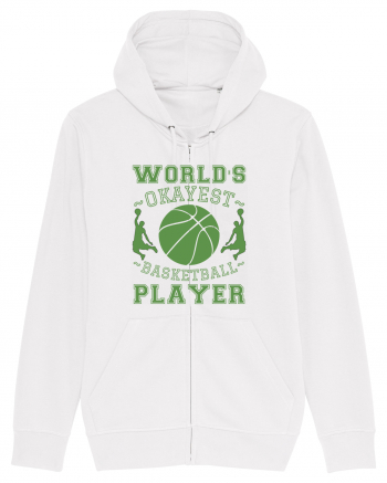 World'S Okayest Basketball Player White