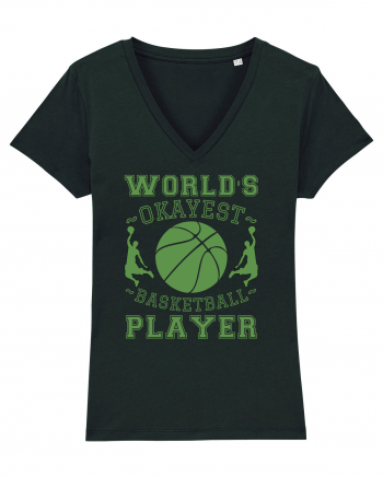 World'S Okayest Basketball Player Black